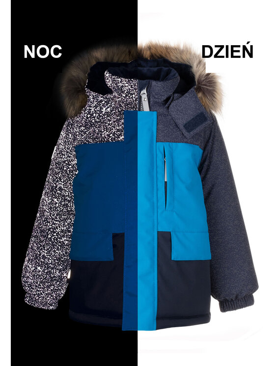 Lenne Lenne Kurtka anorak 22342-631 Niebieski Basic Fit