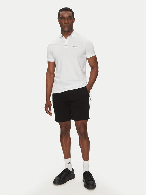 Armani Exchange Armani Exchange Szorty sportowe 8NZS75 ZJKRZ 1200 Czarny Regular Fit