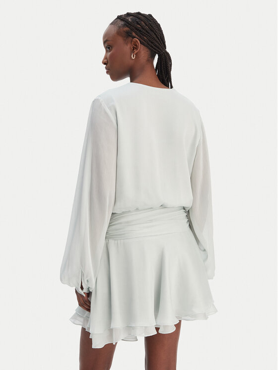 Guess Guess Kokteiļkleita W6GK46 W1931 Zaļš Regular Fit