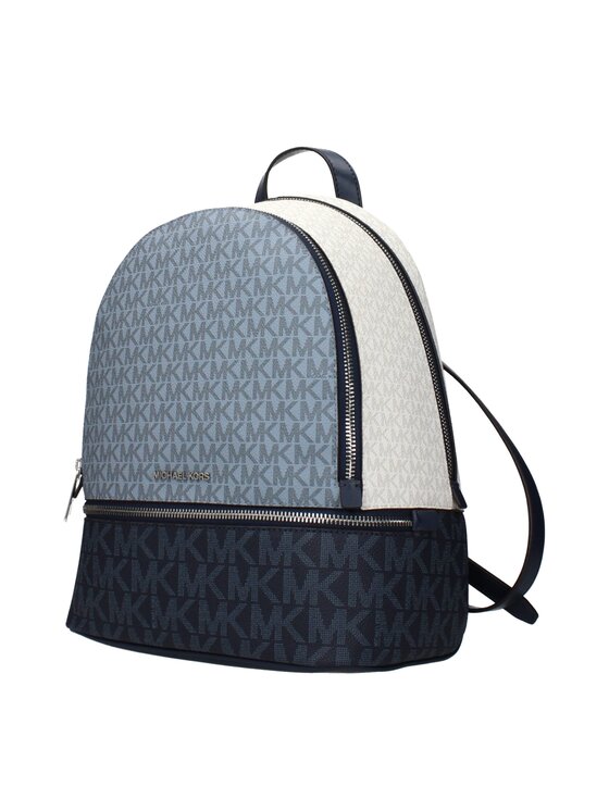 Michael Kors Michael Kors Plecak Blue Fabric Backpack Niebieski jasny