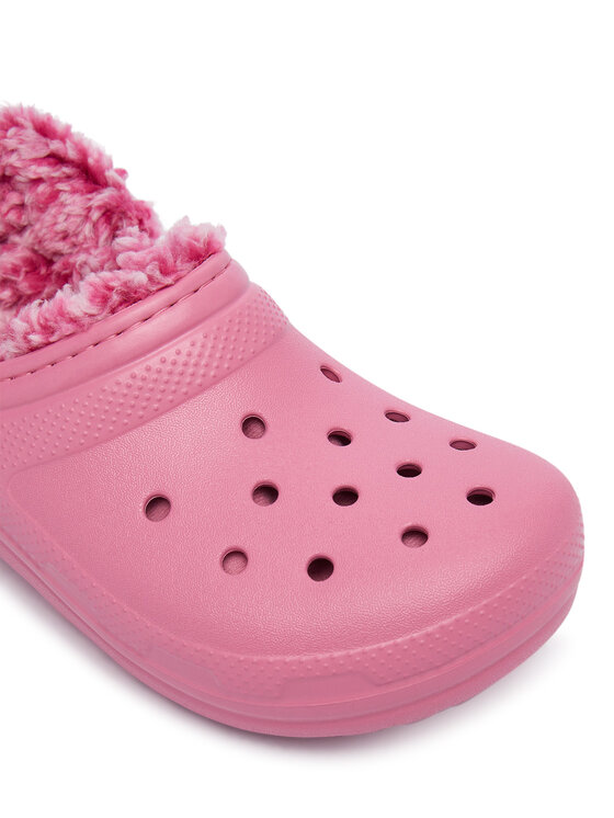 Crocs Crocs Šľapky Classic Fleece Lined Clog K 212856 Ružová