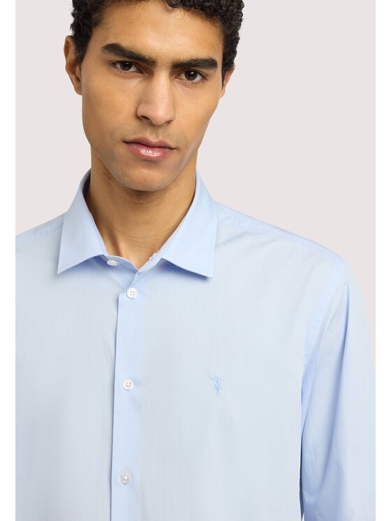 Trussardi Trussardi Koszula 5005N000051N004 Turkusowy Regular Fit