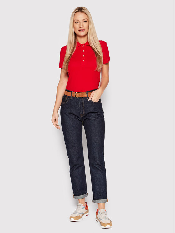 Lacoste Lacoste Polo PF5462 Crvena Slim Fit