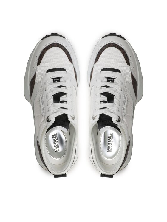 MICHAEL Michael Kors MICHAEL Michael Kors Laisvalaikio batai Flynn Trainer 43S3FYFS7D Balta
