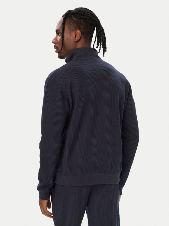 BOSS BOSS Суитшърт Structure 50545597 Тъмносин Regular Fit