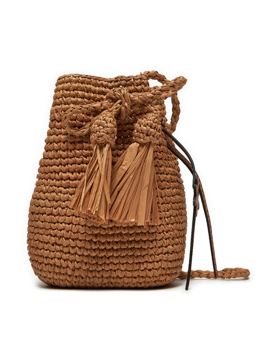 Manebi Manebi Дамска чанта Beach Bucket Mini V 2.2 CX Кафяв