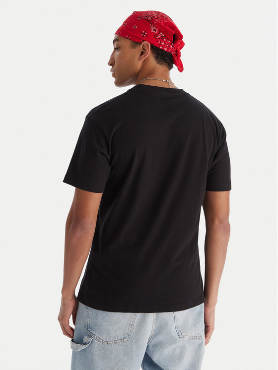 DC Shoes DC Shoes T-shirt Corpo ADYZT05396 Crna Regular Fit