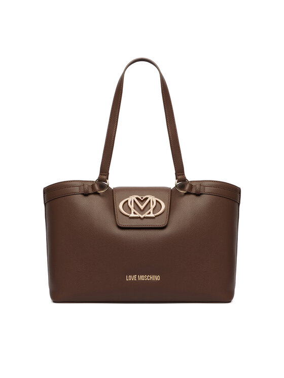 LOVE MOSCHINO Сумка JC4206PP0PKB0313 Темно-коричневий — фото 2