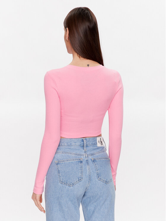 Edited Edited Blúz EDT5954007 Rózsaszín Fitted Fit