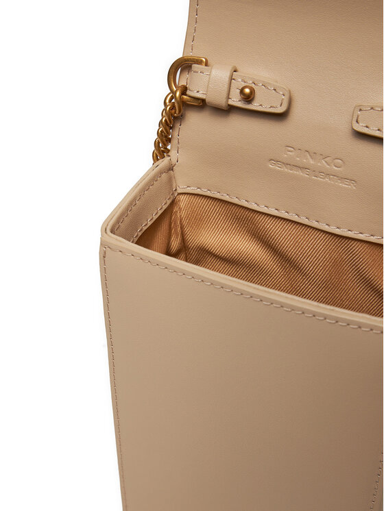 Pinko Handtasche Love One Smart AI 24 25 PLTT 102739 A0F1 Beige