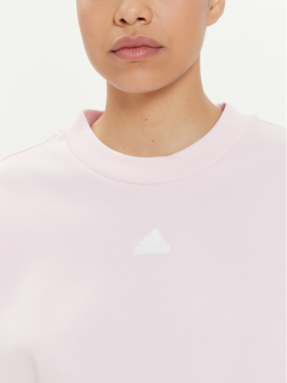 adidas adidas Bluza Future Icons 3-Stripes IS3881 Różowy Loose Fit