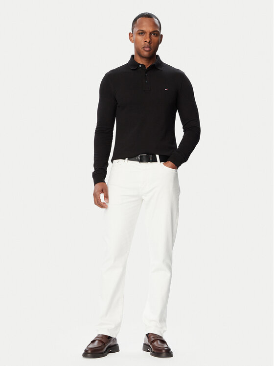 Tommy Hilfiger Tommy Hilfiger Polo 1985 MW0MW20182 Μαύρο Regular Fit