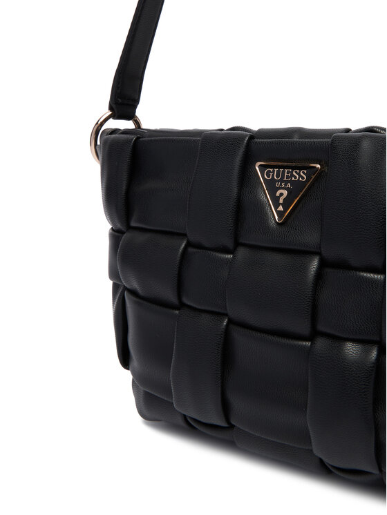 Guess Guess Дамска чанта Marion HWWG80 72170 Черен