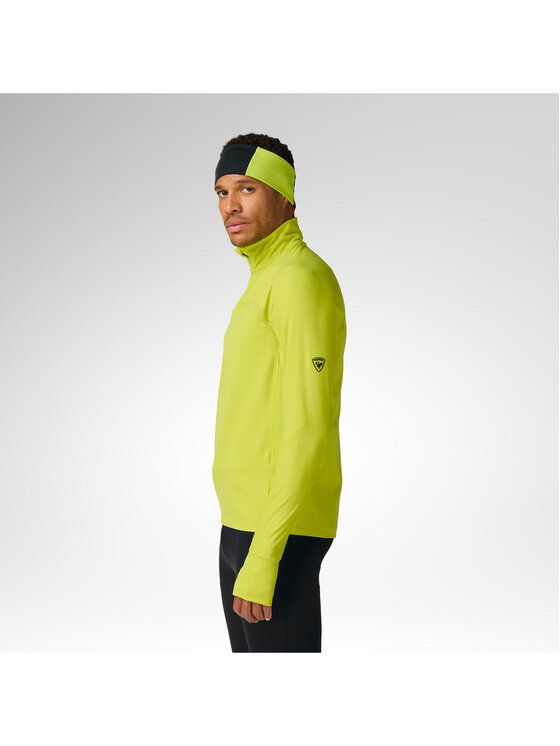 Rossignol Rossignol Bluza techniczna M Half Zip First Layer Zielony Slim Fit