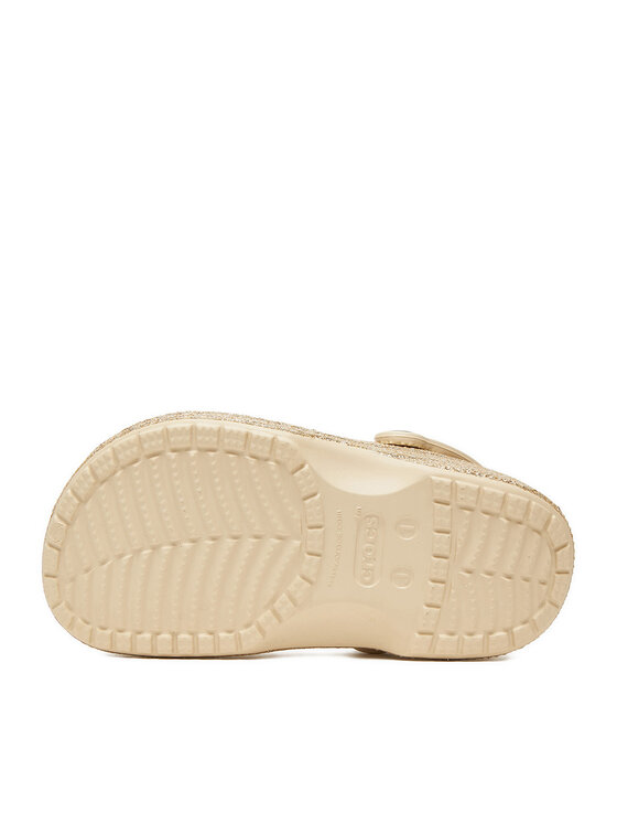 Crocs Crocs Plätud C-BAYA GLITTER CLOG K 207015-11S Kuldne