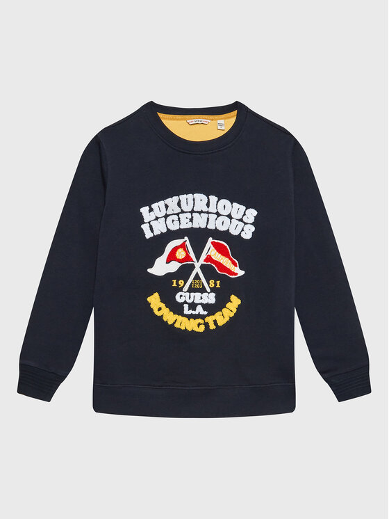 Guess Guess Μπλούζα L3RQ01 KBLB0 Μπλε Regular Fit