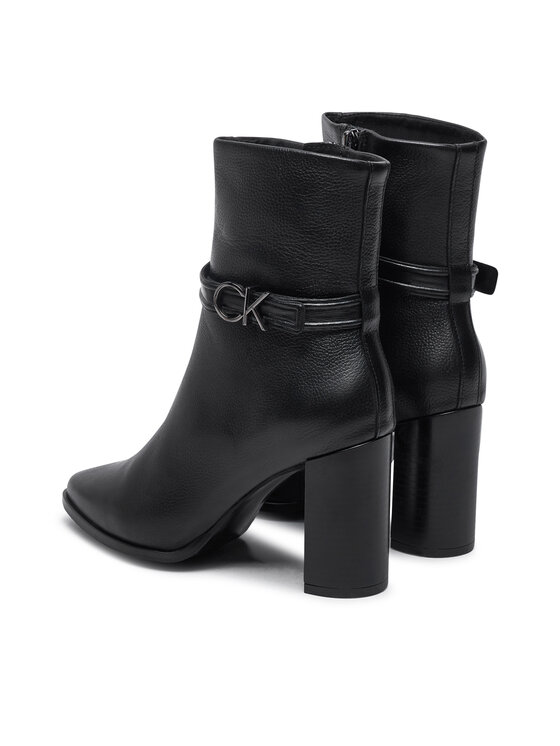 Calvin Klein Calvin Klein Īsie zābaki HW0HW02185 Melns