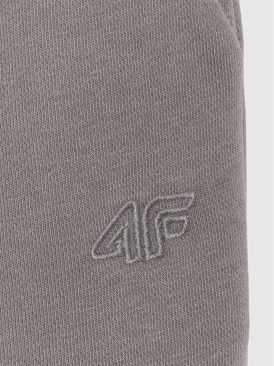 4F 4F Spodnie dresowe FJWAW25TTROM1245-22S Czarny Regular Fit
