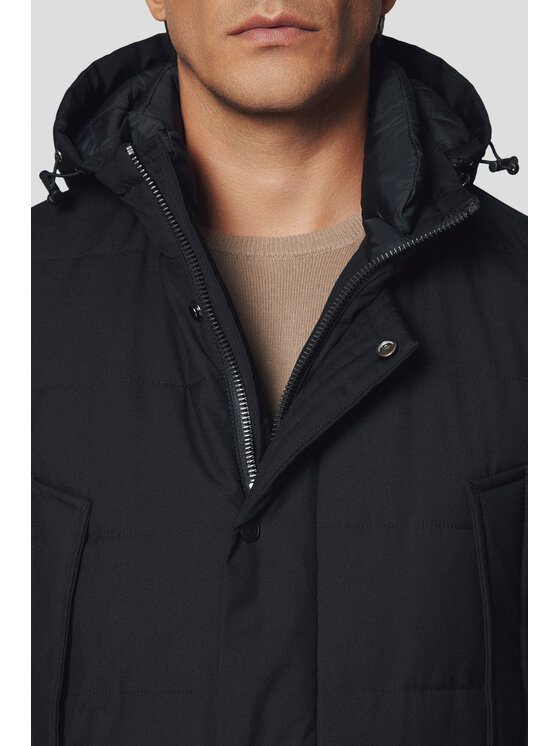 Lancerto Lancerto Kurtka puchowa Larvik KU097224000004 Czarny Regular Fit