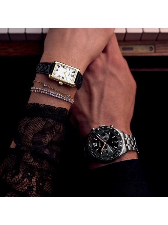 Cluse Cluse Hodinky CW25603 Stříbrná