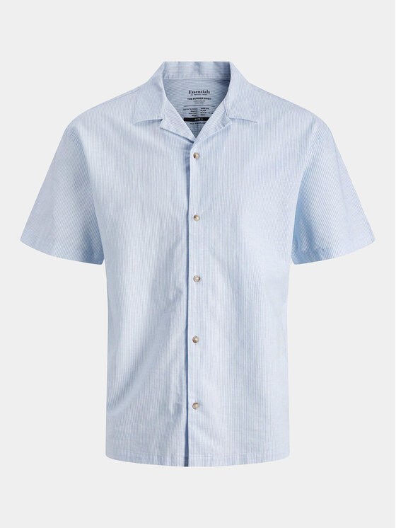 Jack & Jones Jack & Jones Koszula Summer 12248382 Niebieski Relaxed Fit