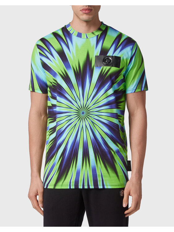 Plein Sport Plein Sport T-Shirt 2509 Kolorowy Regular Fit