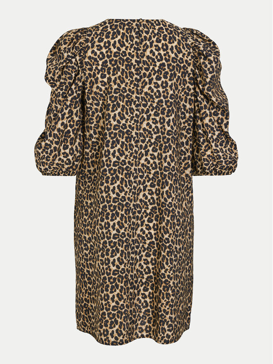 Vila Vila Vestito da giorno Orla 14105031 Marrone Regular Fit