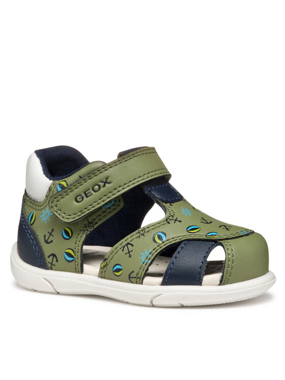 Geox Geox Sandały B Sandal Zapito B556EC 05404 CE3F4 Zielony