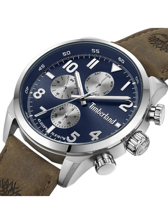 Timberland Timberland Zegarek TBL.TDWGF0009501 Brązowy