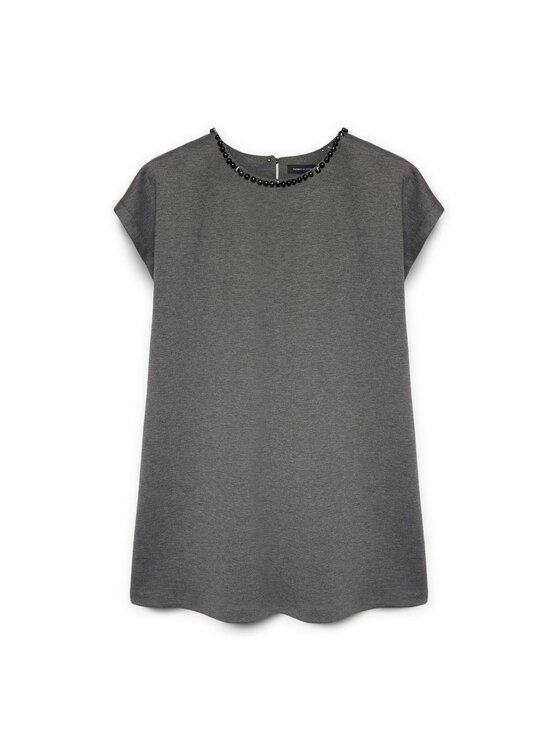 Fiorella Rubino Fiorella Rubino Vestito da giorno 7461L001140N013 Grigio Regular Fit