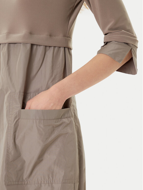 Joseph Ribkoff Joseph Ribkoff Haljina za svaki dan 173444F25 Kaki Regular Fit