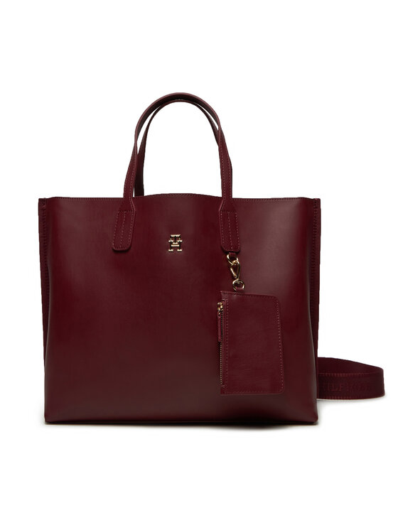 Tommy Hilfiger Ročna Torba AW0AW17335 Bordo Rdeča