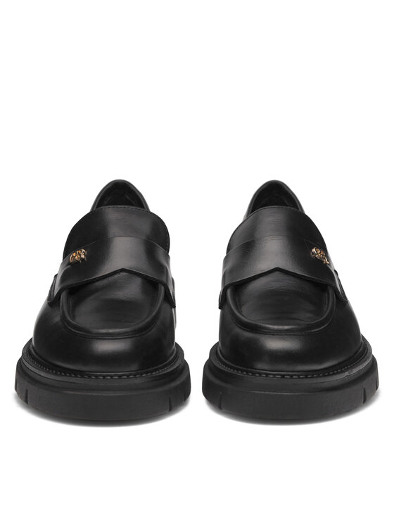 GINO ROSSI GINO ROSSI Loafersy GRACE-I23-26372PE Czarny