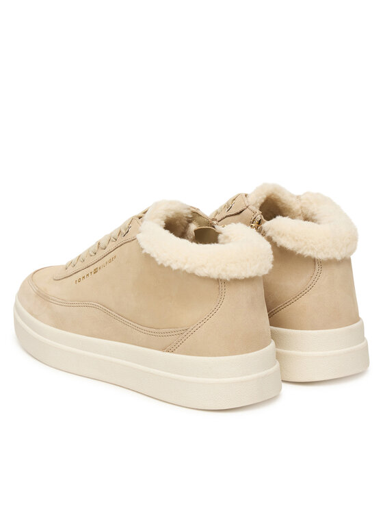 Tommy Hilfiger Tommy Hilfiger Sneakersy Modern Court Sneaker Mc Wl FW0FW09000 Beżowy