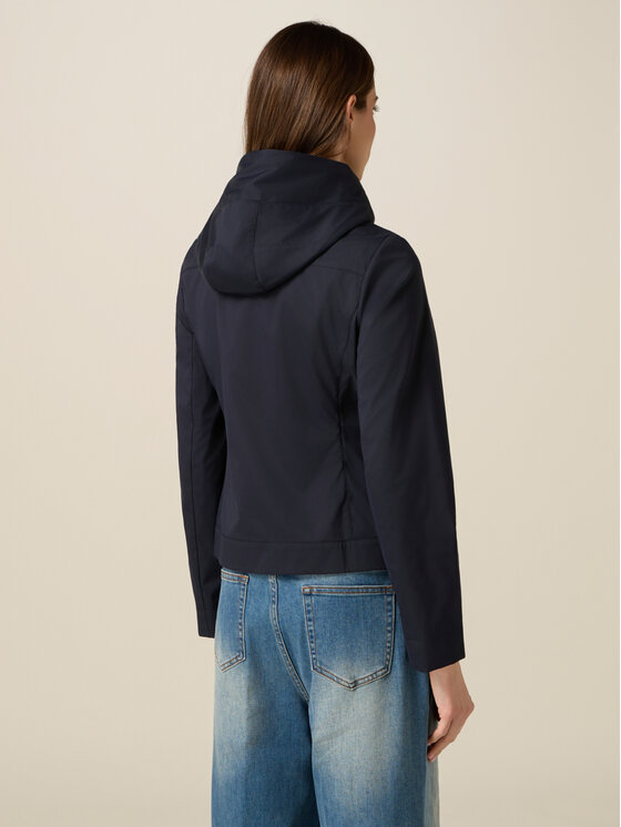 Oltre Oltre Giubbotto piumino F047R001469N034 Blu Regular Fit