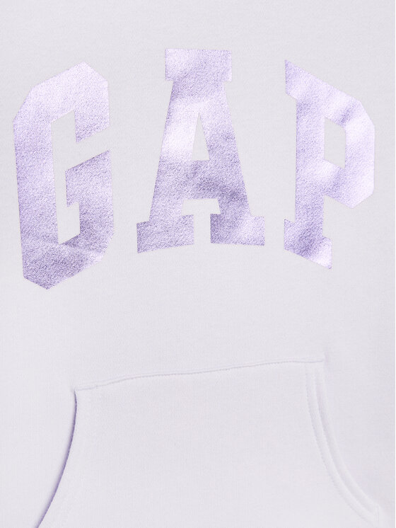 Gap Gap Bluza 772643-00 Fioletowy Regular Fit