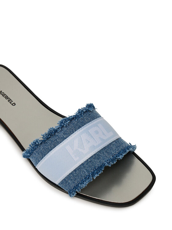 KARL LAGERFELD KARL LAGERFELD Παντόφλες Skoot II KL80411 Μπλε