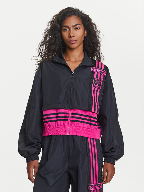 adidas Mikina Adibreak JD0097 Čierna Regular Fit
