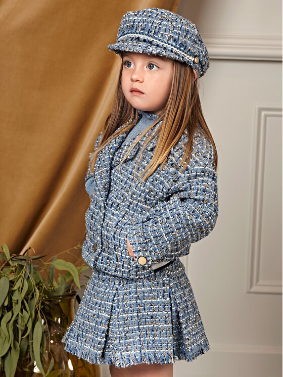 Abel & Lula Abel & Lula Suknja 5520 Plava Regular Fit