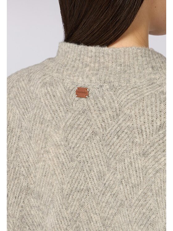 Trussardi Trussardi Cardigan M7456001135N003 Grigio Regular Fit