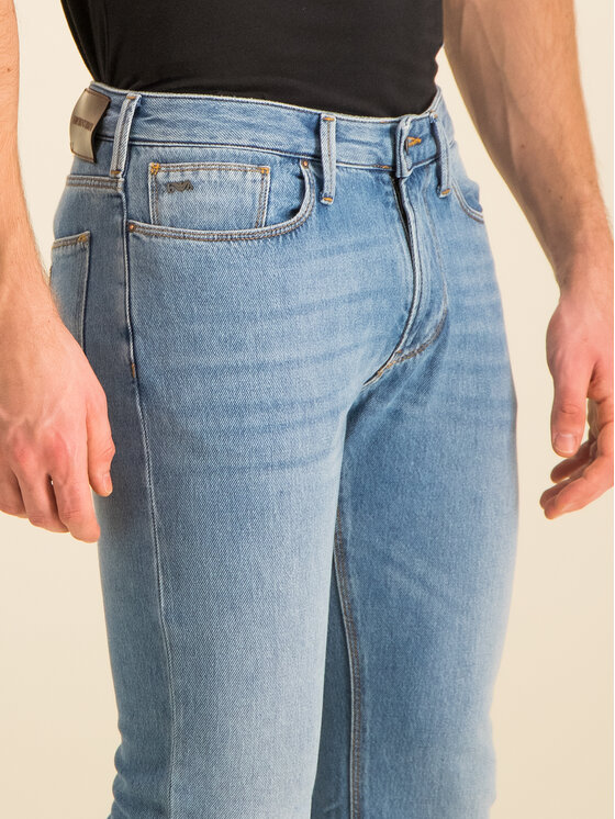 Emporio Armani Dzinsy 3h1j06 1d9rz 0943 Modra Slim Fit Modivo Sk