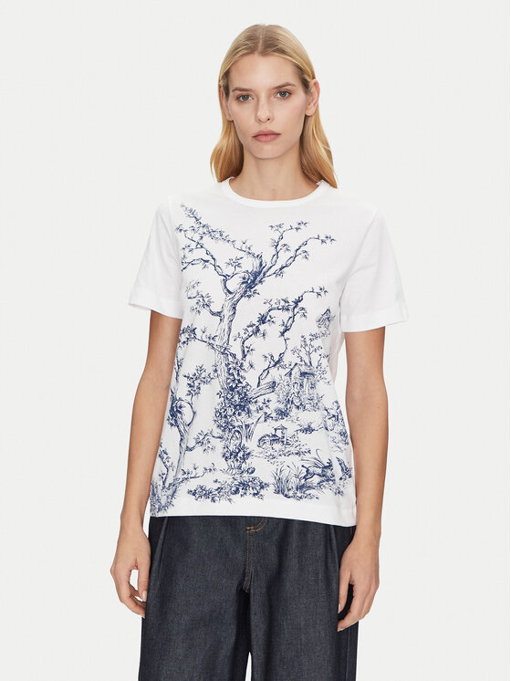 Munthe Munthe T-Shirt Fedelio 251110025160 Λευκό Regular Fit