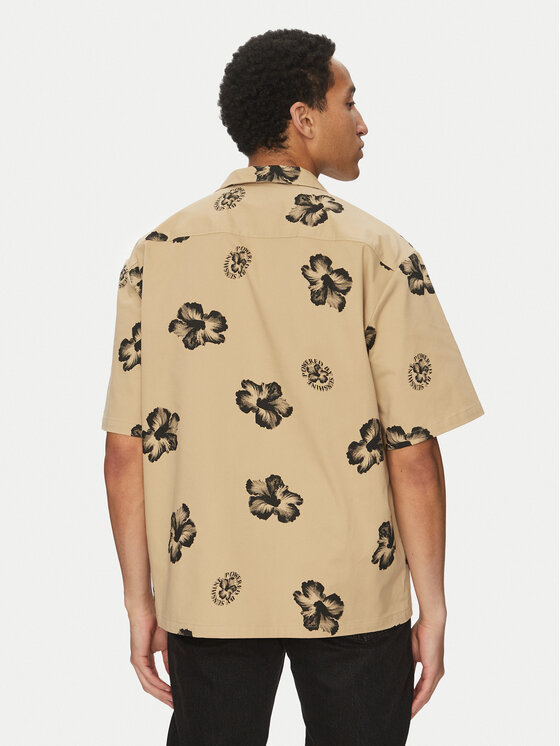 HUGO HUGO Särk Eligino 50539135 Beež Relaxed Fit
