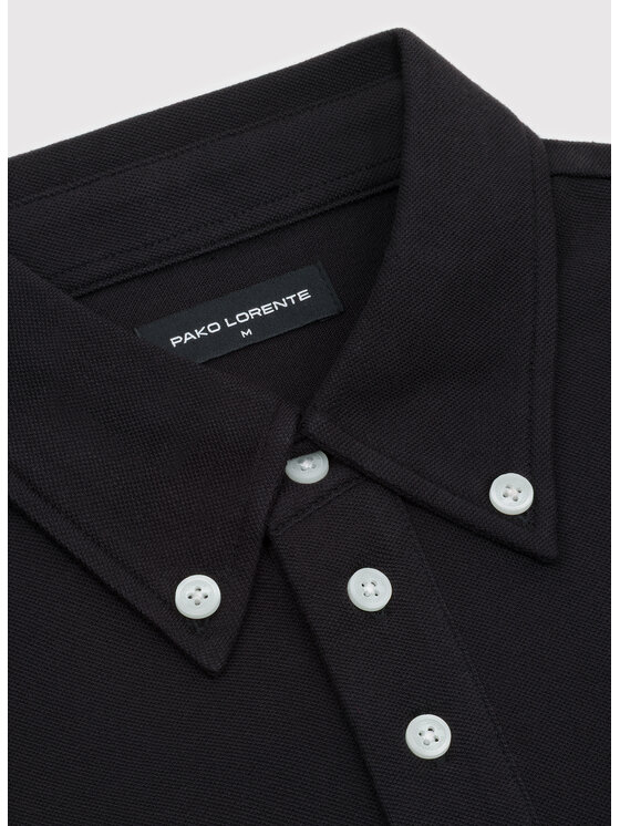 Pako Lorente Pako Lorente Polo P26SF-TX-013 Czarny Classic Fit