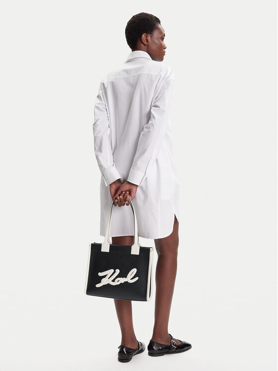 KARL LAGERFELD KARL LAGERFELD Rankinė A1W30042 Juoda