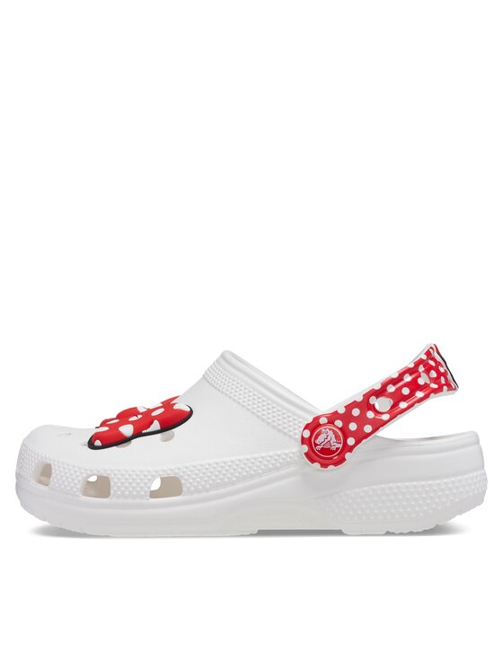 Crocs Crocs Natikače Classic Disney Minnie Mouse Clog T208710 Bijela