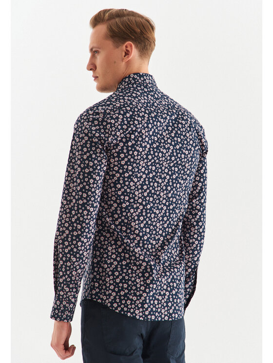 Pako Lorente Pako Lorente Koszula P22WF-1X-026 Granatowy Slim Fit