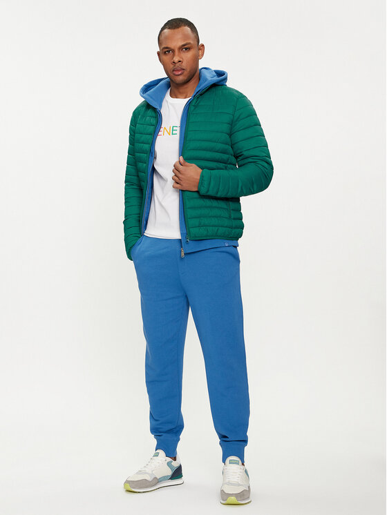 United Colors Of Benetton United Colors Of Benetton Kurtka przejściowa 2BA2UN028 Zielony Regular Fit