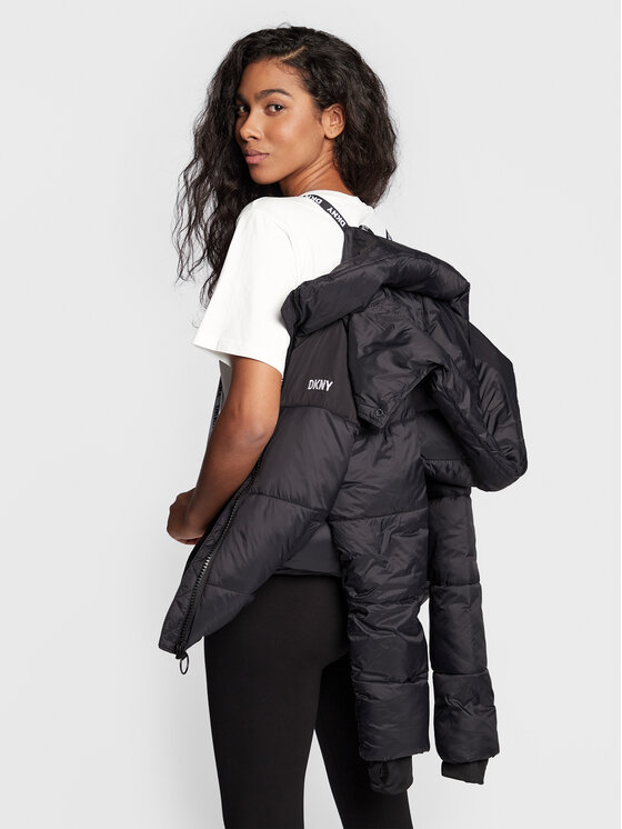 DKNY Sport DKNY Sport Μπουφάν μεταβατικό DP2J9216 Μαύρο Regular Fit