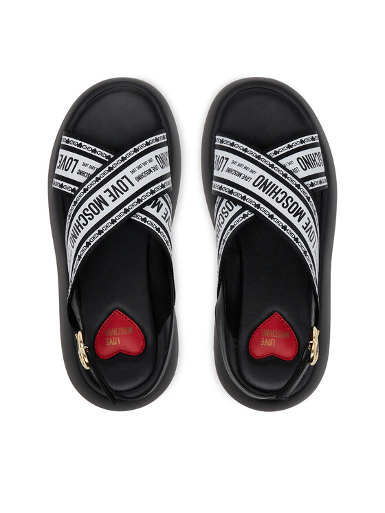 LOVE MOSCHINO LOVE MOSCHINO Sandale JA16207I0MIX200A Crna